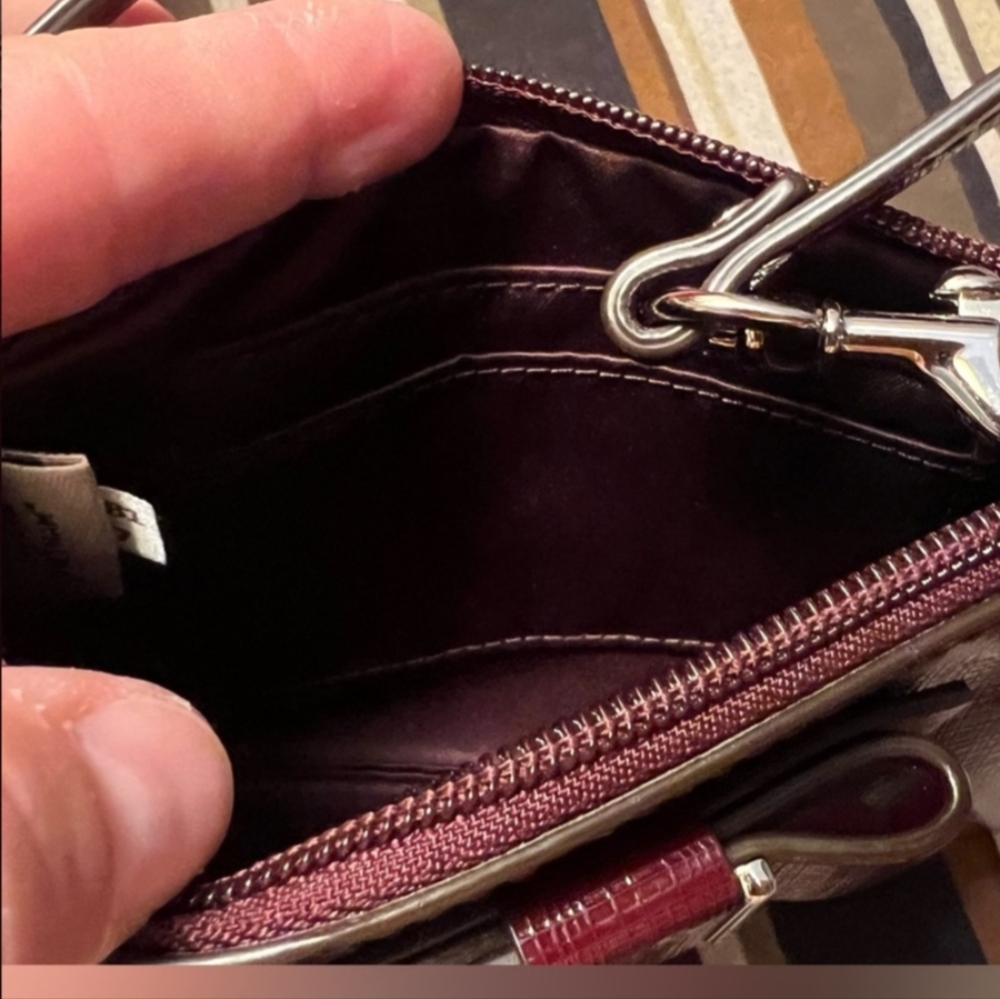 Coach Red Wristlet Clutch - Picture 5 of 9
